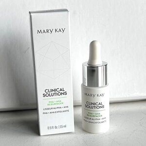 NEW IN BOX |Mary Kay Clinical Solutions PHA + AHA Resurfacer |Reg $38